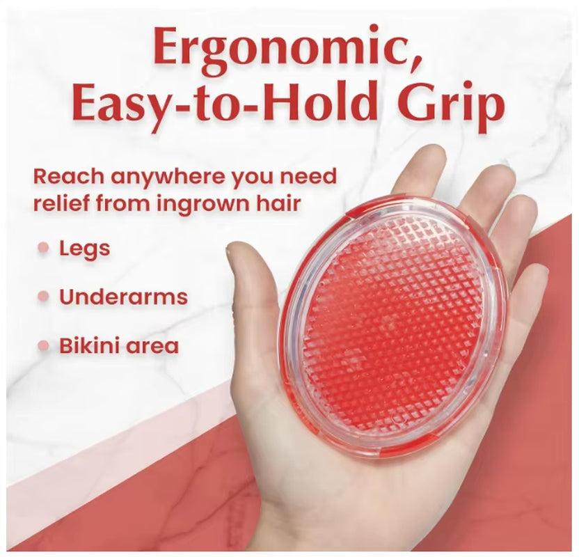 Gentle Exfoliating Brush for Pre Shave Use Ingrown Hair Razor Bump Prevention Face Legs Bikini Line Care