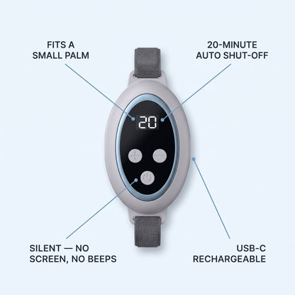 Hushling Palm-Pulse Calming Device
